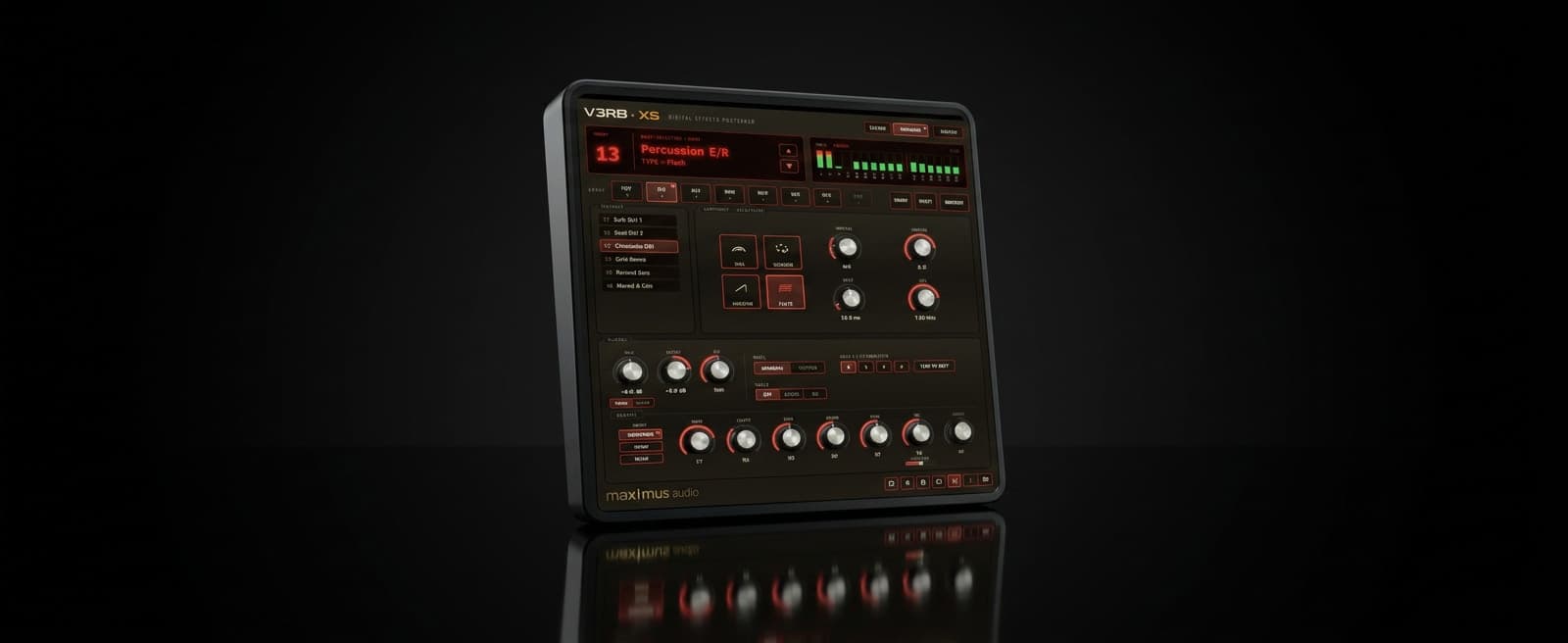 V3RB-X5 spatial audio plugin background