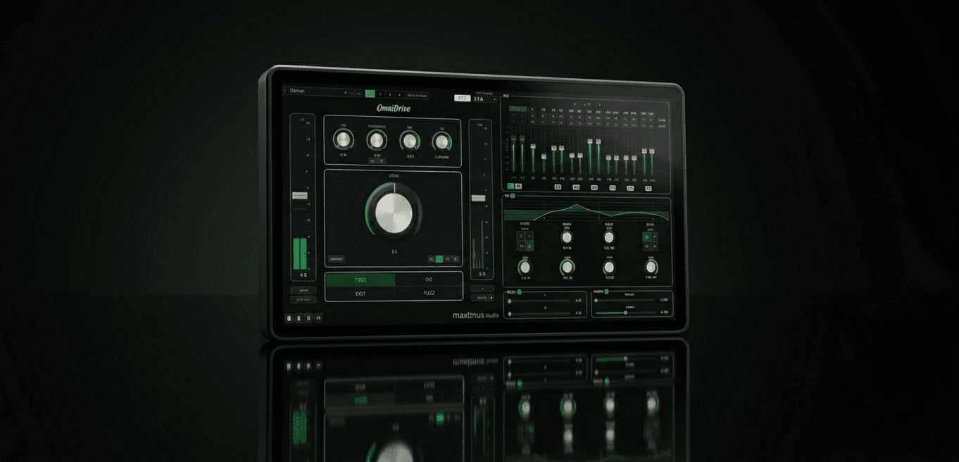 OmniDr1ve spatial audio plugin background