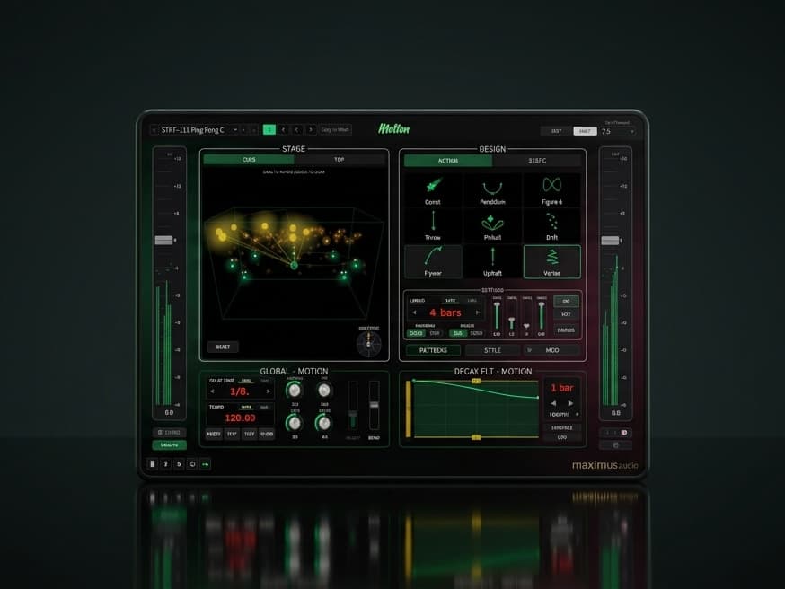 Mot1on audio plugin