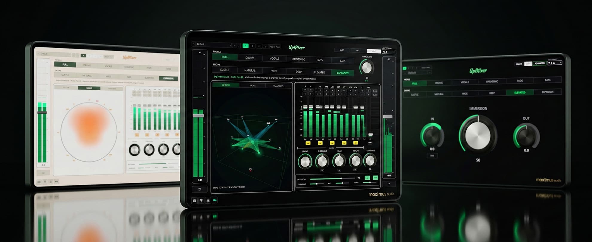 D1sperse spatial audio plugin background